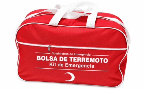 BOLSA DE EMERGENCIA PARA TERREMOTOS